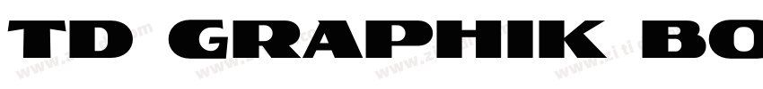 TD Graphik Book字体转换